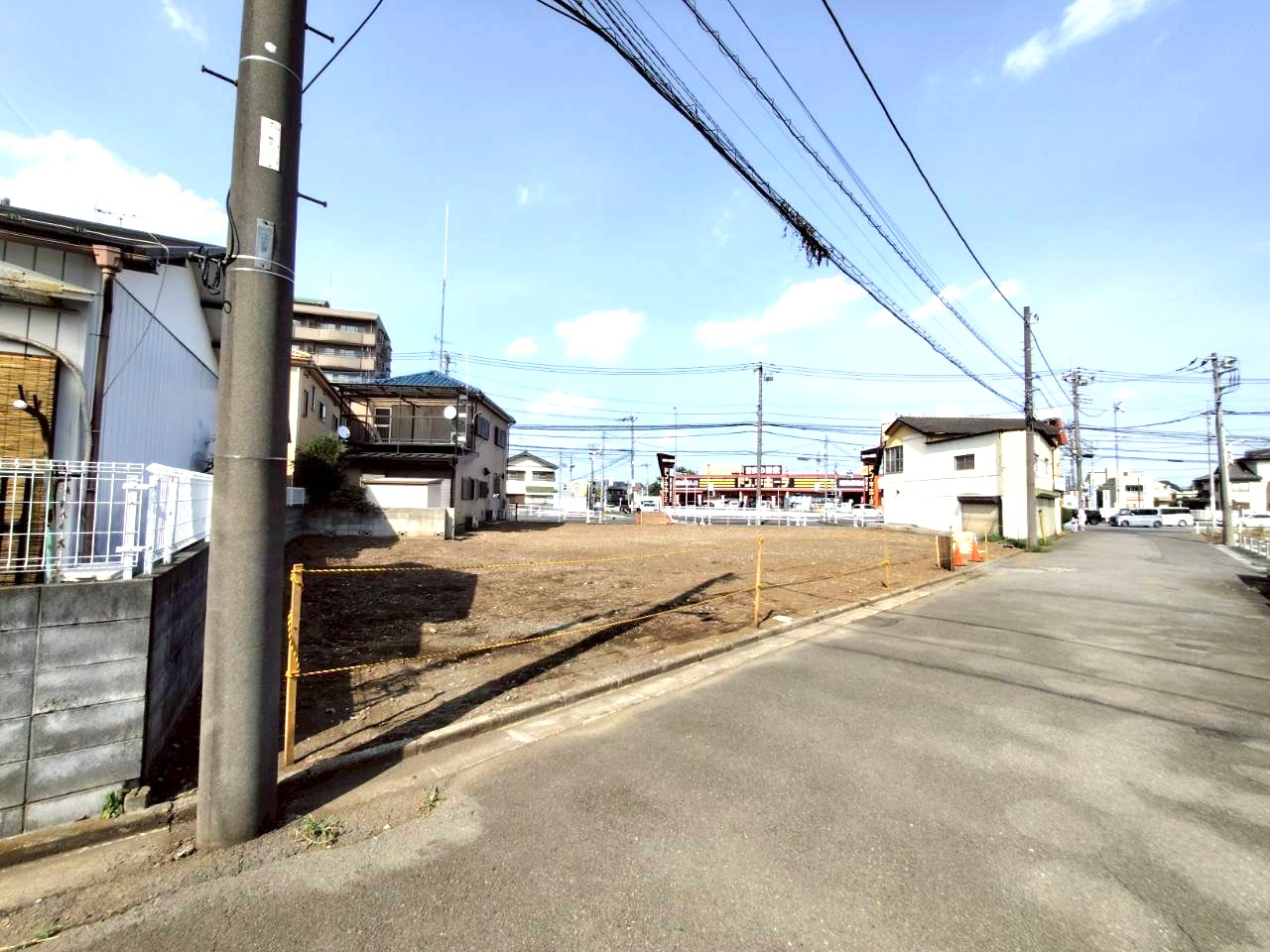 所沢市上新井5丁目売地、バルク